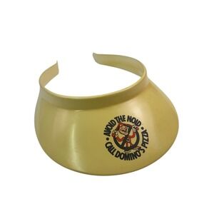 Vintage Avoid The Noid Plastic Visor Domino's‎ Pizza